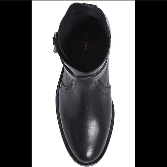 Allsaints Carla Leather Buckle Boot - Picture 8 of 16